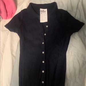 navy blue brandy melville dress